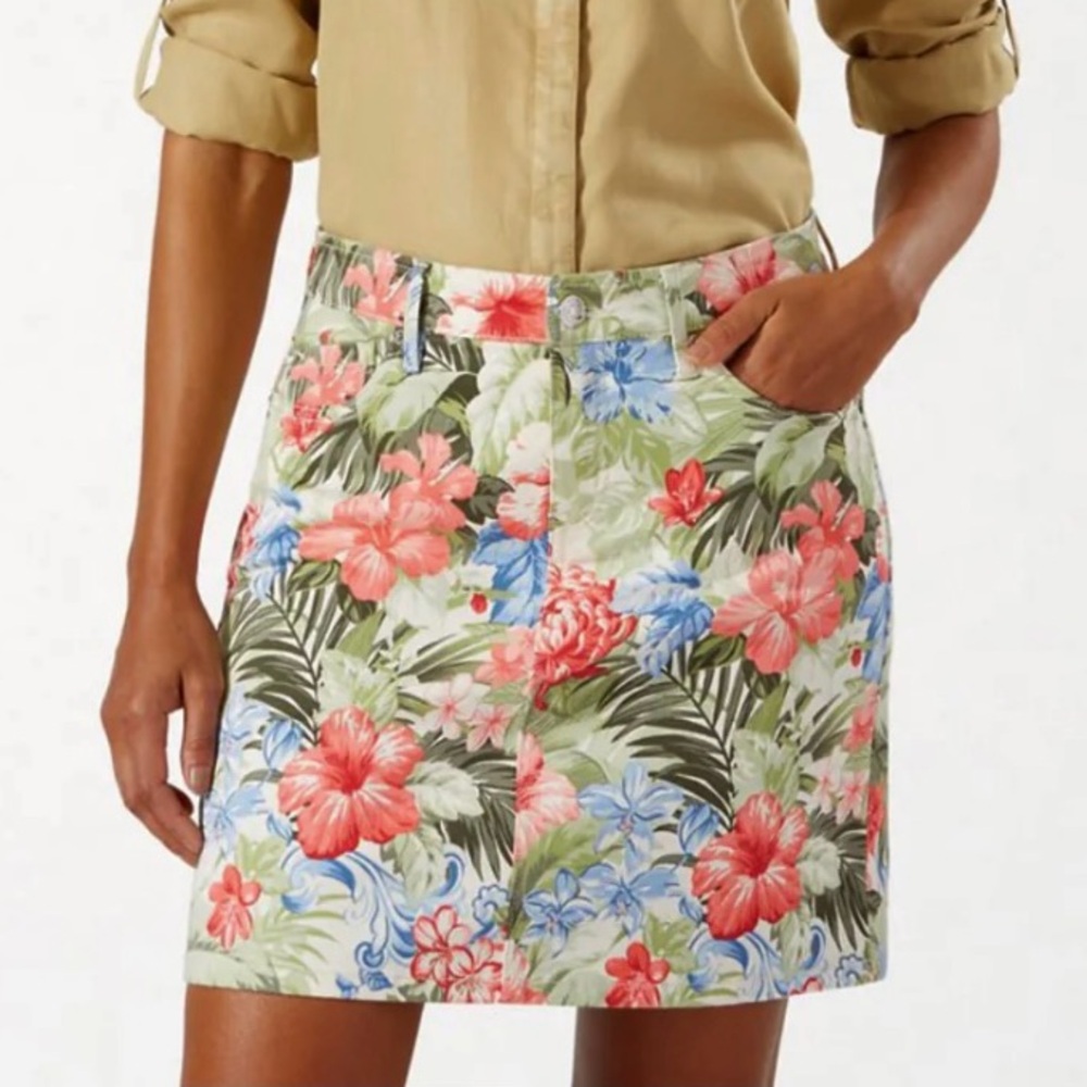 Tommy Bahama Boracay Beach White Sand Skirt